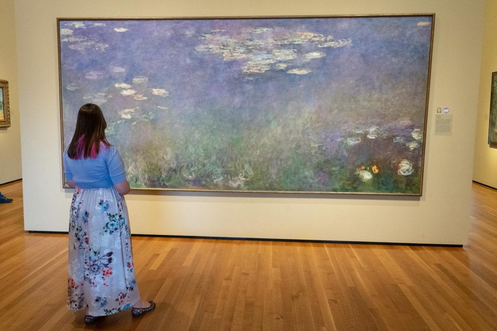Monet Water Lilies in Cleveland