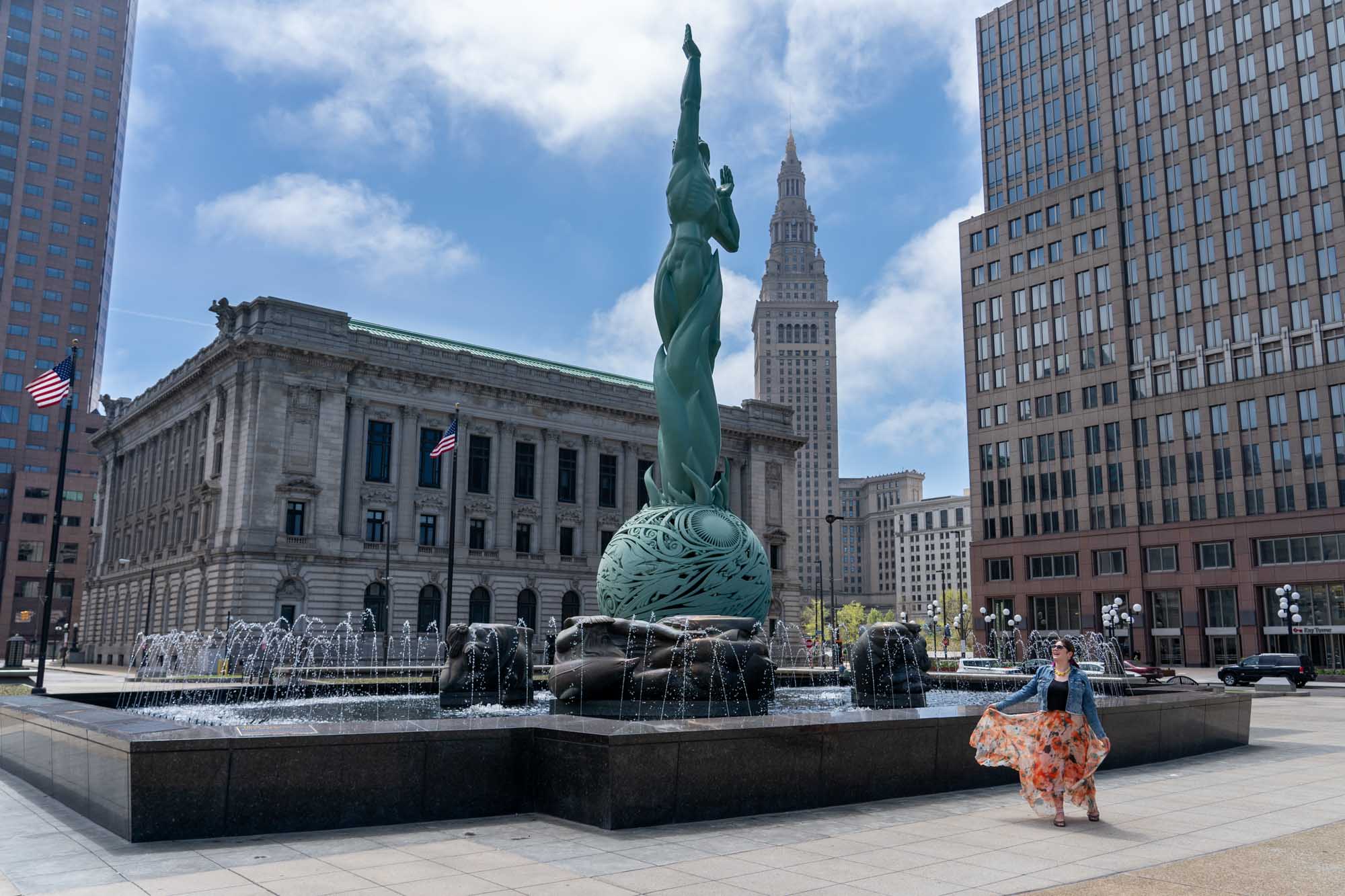 Fountain of Eternal Life in Cleveland
