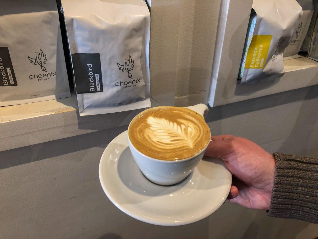 Phoenix Coffee latte