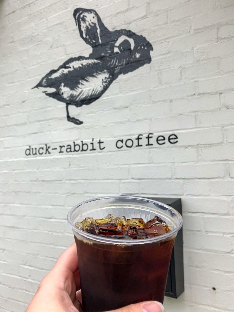 duck-rabbit cold brew coffee