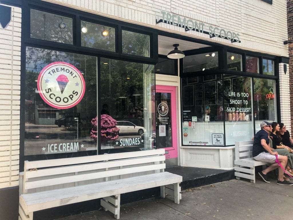 Tremont Scoops ice cream shop