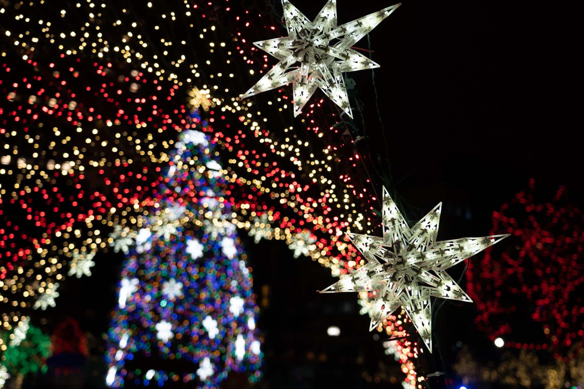 Christmas lights in Cleveland