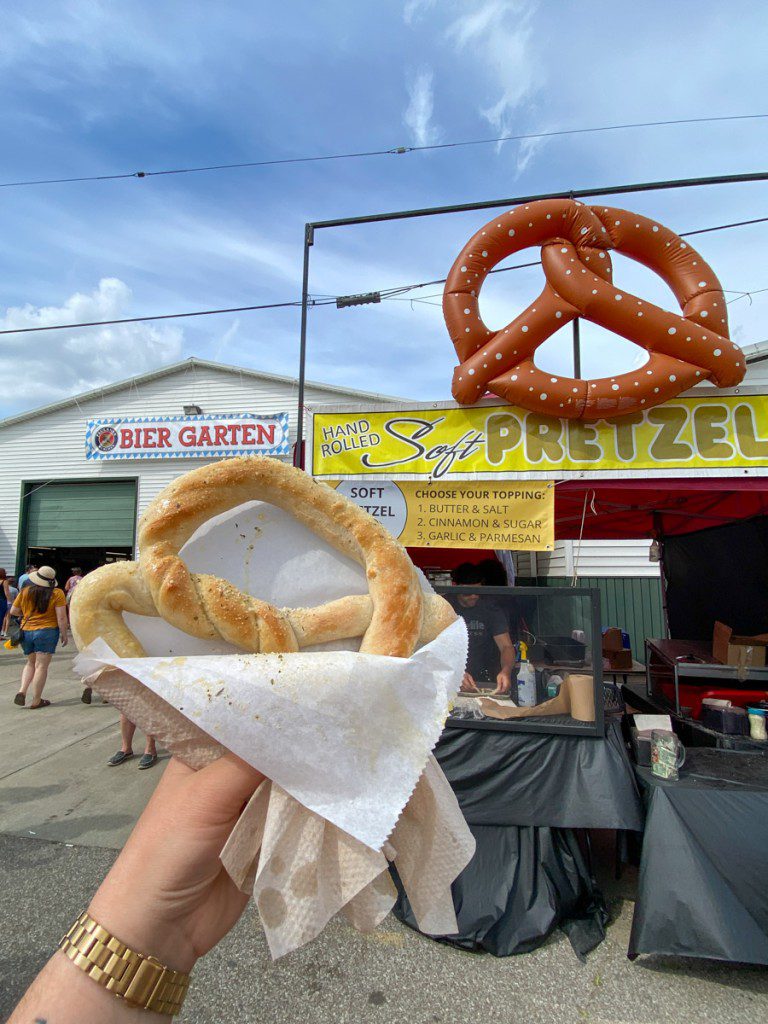 Pretzel at Cleveland Oktoberfest