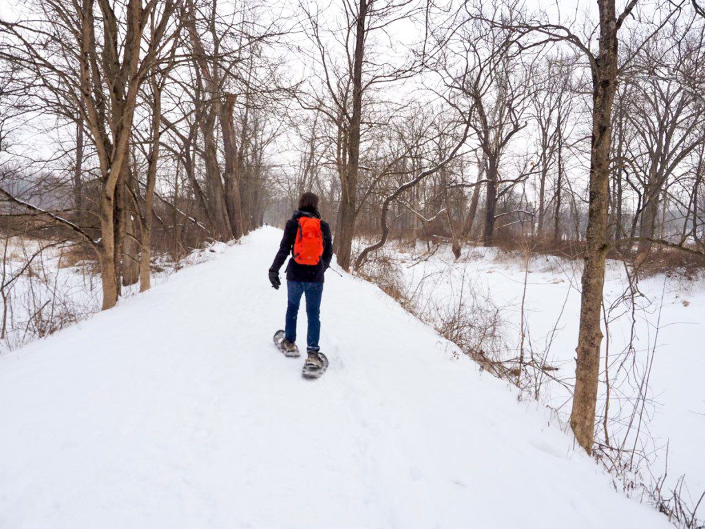 Snowshoeing in Cuyahoga Valley National Park