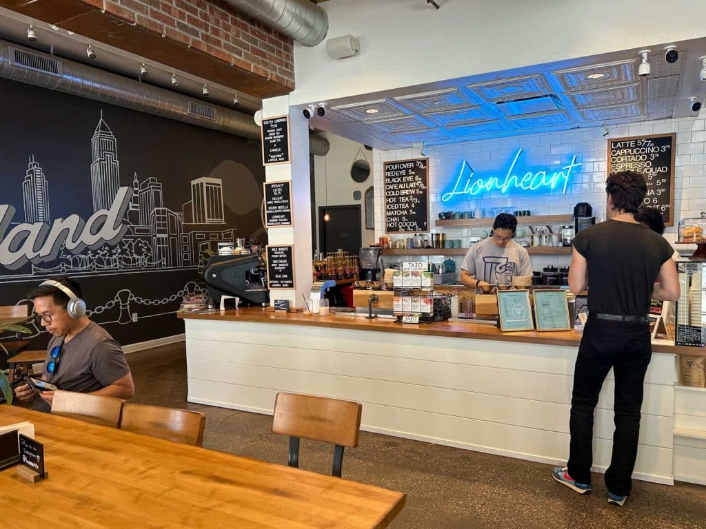 Lion Heart Coffee in Cleveland