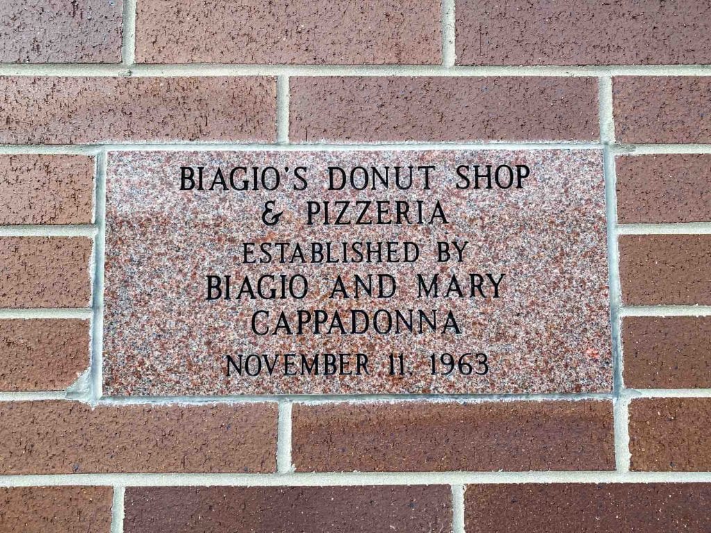 Biagio's donut sign