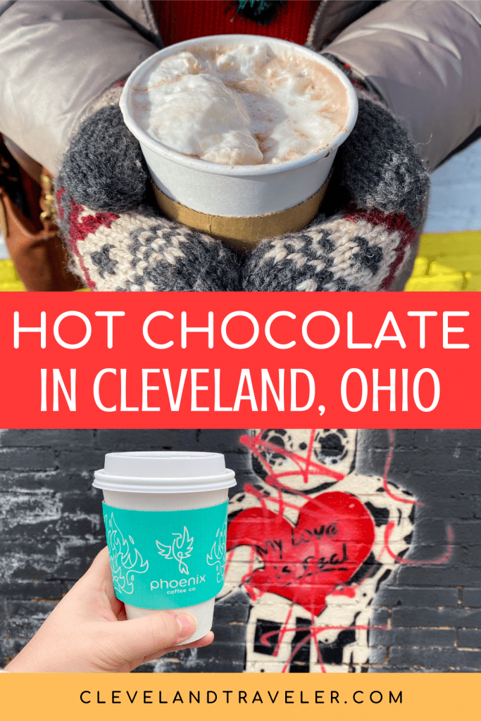 Hot chocolate in Cleveland, Ohio