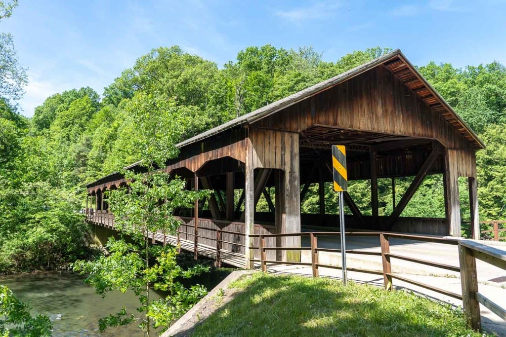 Mohican State Park covered bridge
