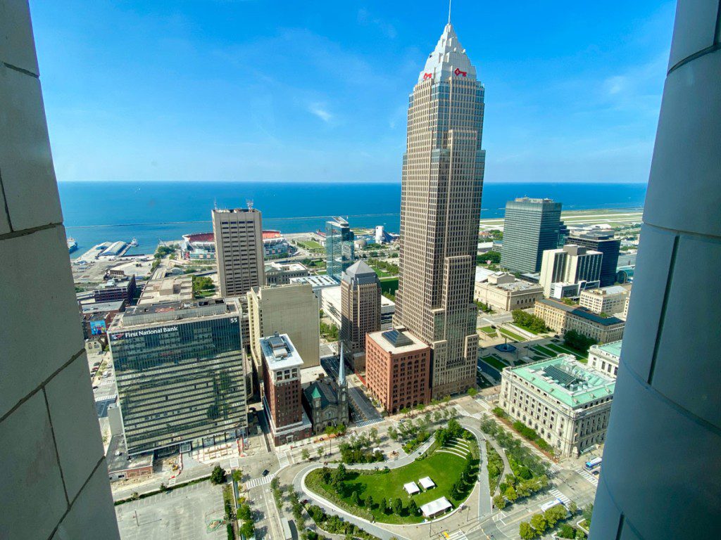 View from Terminal Tower Observation Deck