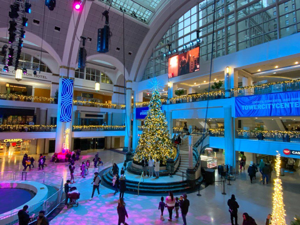 Tower City at Christmas