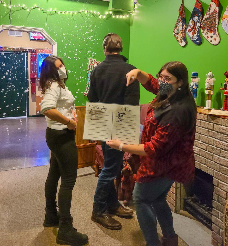 Christmas escape room at Perplexity Games