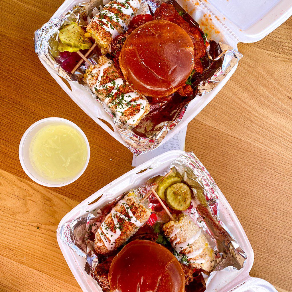 Sauce the City chicken sandwiches