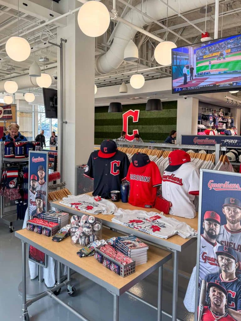 Cleveland Guardians team shop