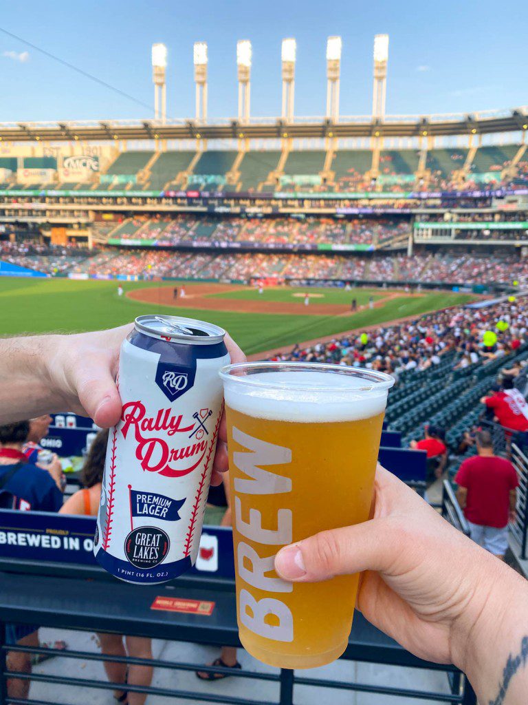 Beers at Progressive Field
