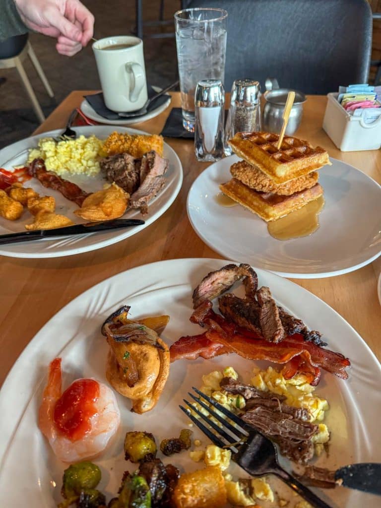 Brunch at the Aviator