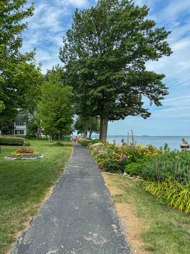 Lakeside Chautauqua lakefront trail