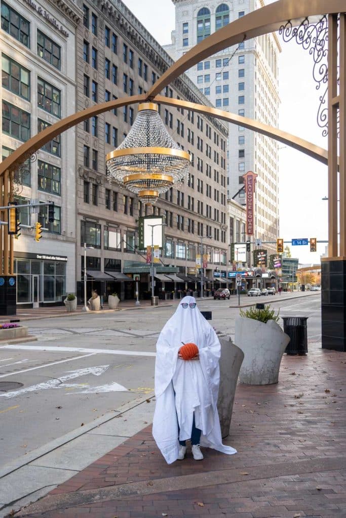 Cleveland ghost at Playhouse Square
