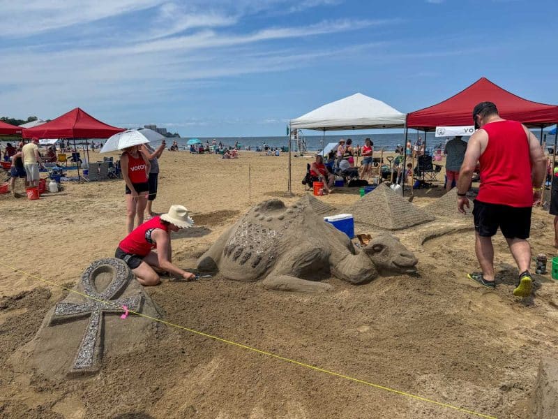 Cleveland Sand Fest creation