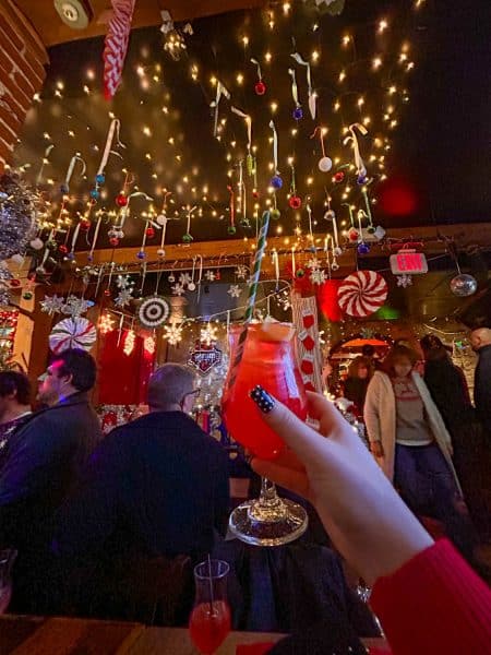 Secret Cellar Christmas Bar