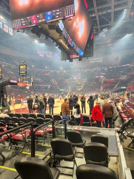 Cleveland Cavs basketball game