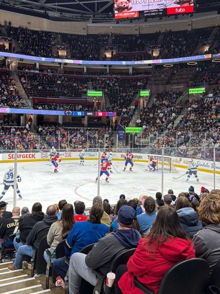 Cleveland Monsters hockey game