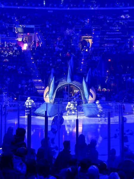 Cleveland Monsters hockey game