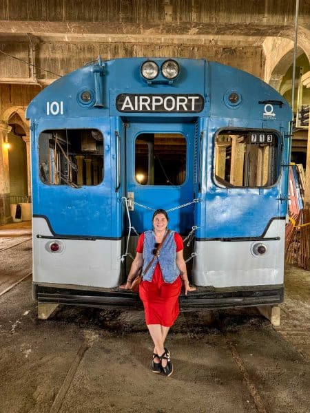 Veterans Memorial Bridge streetcar